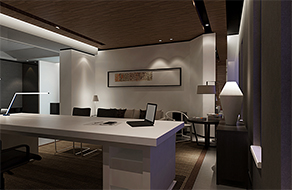 藥業(yè)集團公司辦公室設計效果圖