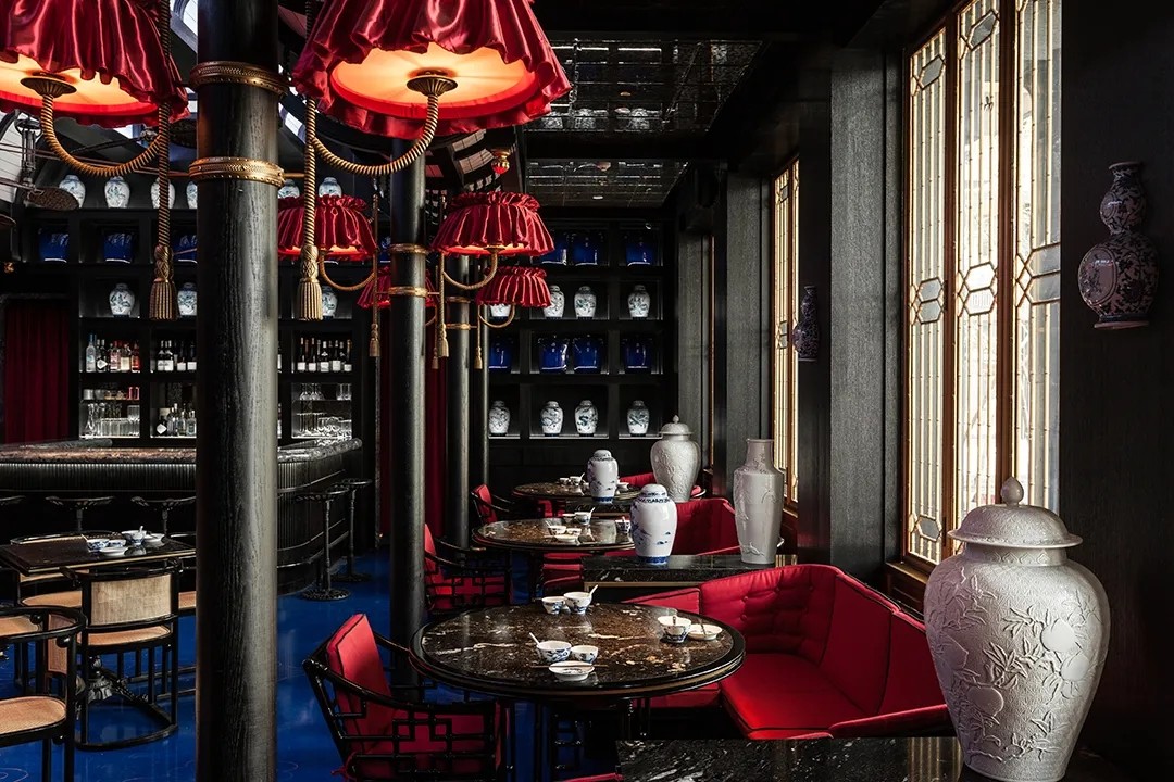 茶樓裝修設計效果圖