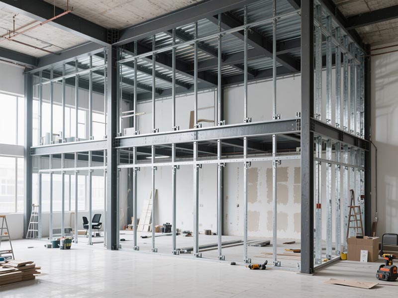 辦公室裝修二層搭建施工材料怎么選？裝修公司透露這 3 個(gè)關(guān)鍵點(diǎn)