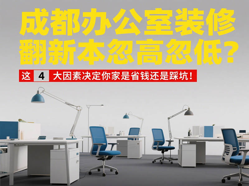 成都辦公室裝修翻新成本忽高忽低？這 4 大因素決定你家是省錢(qián)還是踩坑！