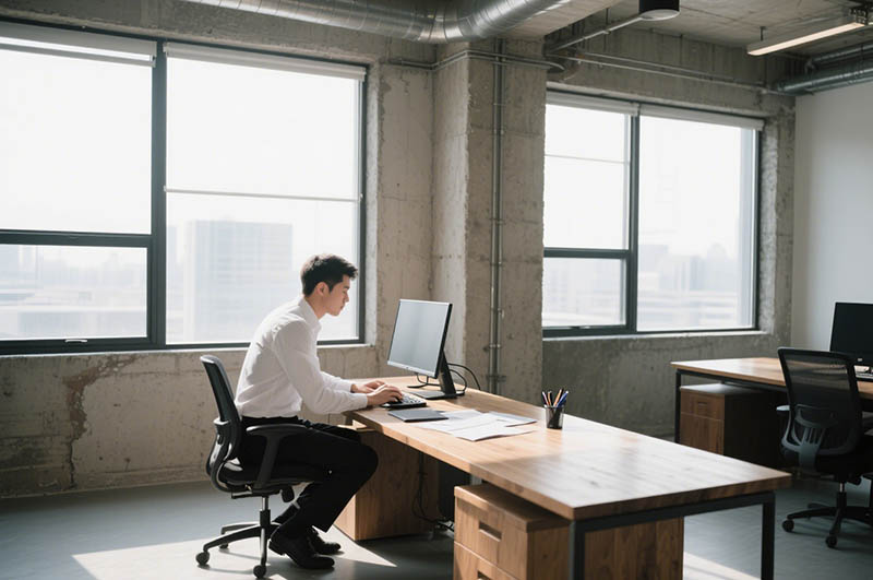 工業(yè)風(fēng)辦公工位家具